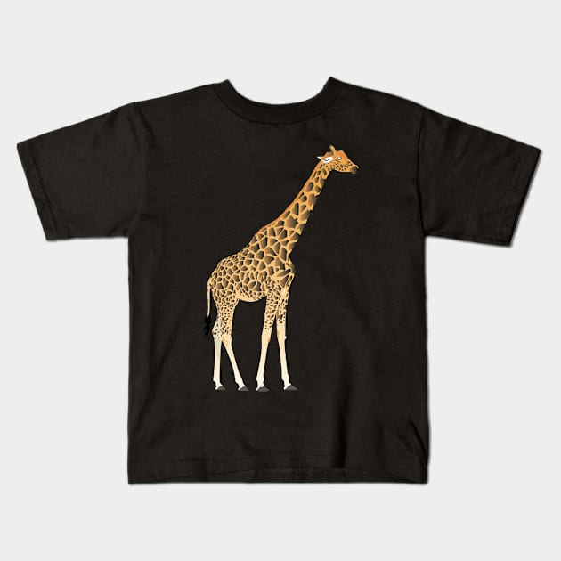 Giraffe Kids T-Shirt by NorseTech